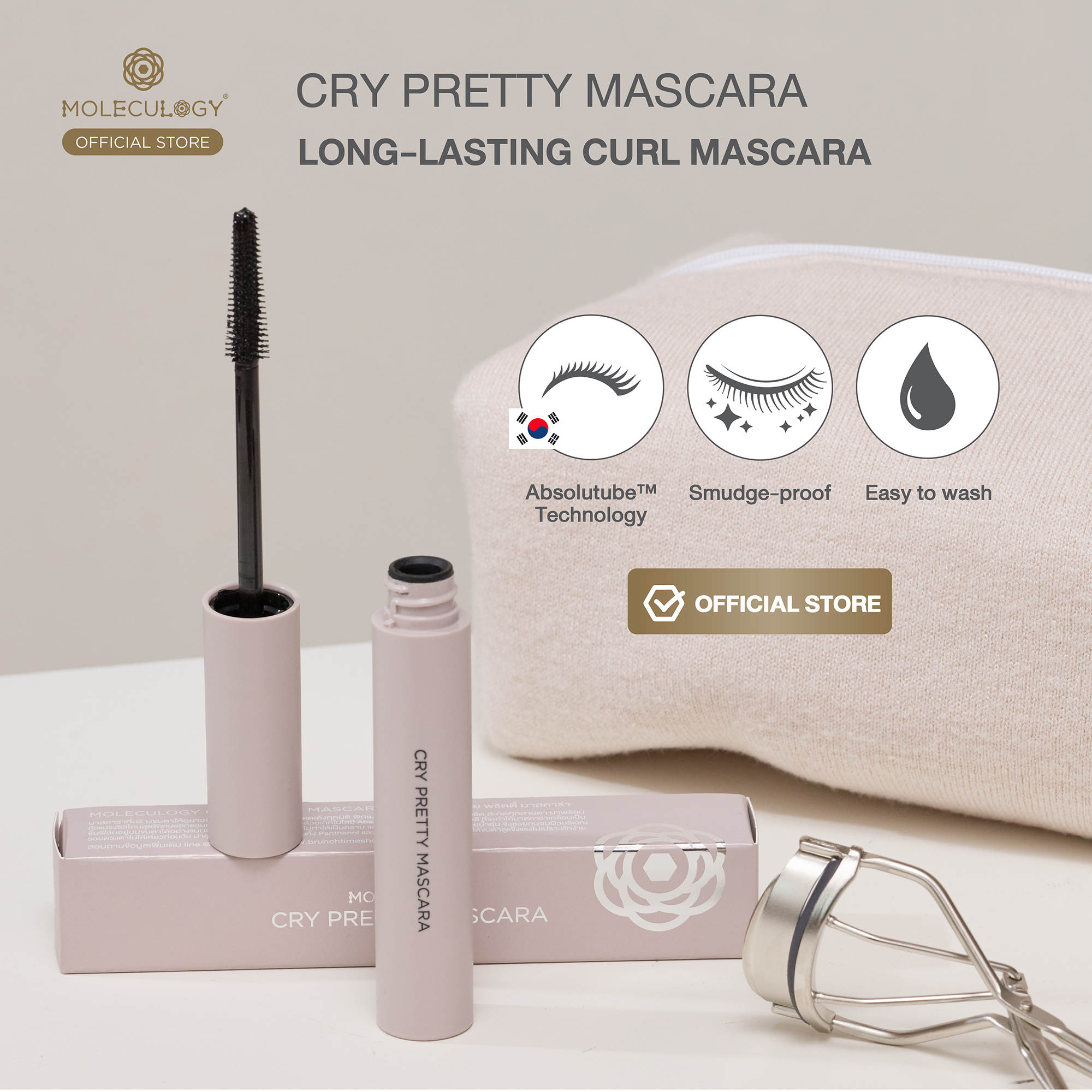 Moleculogy Cry Pretty Mascara (8g)